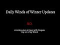 Daily The Winds of Winter Update: Day 327