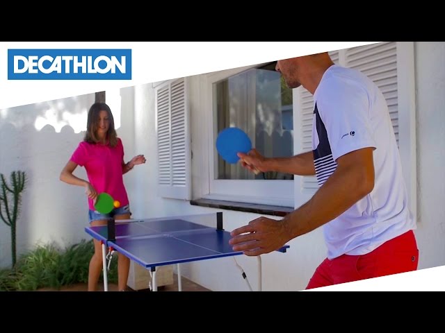 Tavolo da ping pong FT MINI Artengo | Decathlon Italia - YouTube