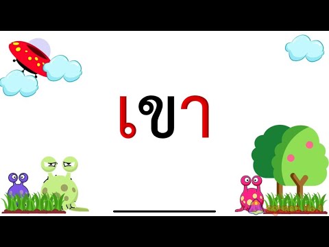 อ่านสะกดคำ ป.1 ใช้จังหวะประกอบ/สระเอา/ฝึกอ่านสระเอา/ภาษาไทย ป.1