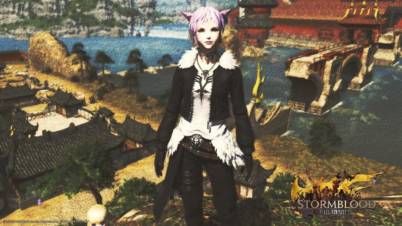 「FINAL FANTASY XIV」Veteran Reward Rank 14（1440 days）Leonhart Attire PS4 Pro YouTube