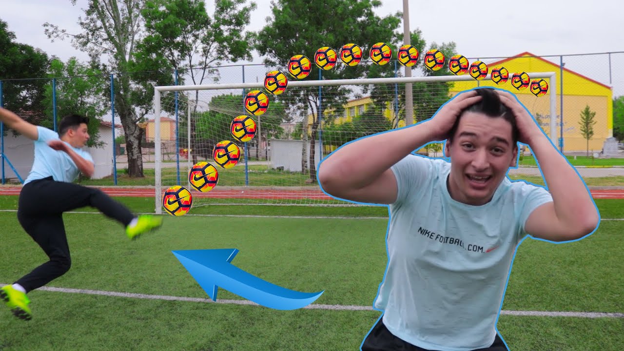 PLASTİK TOP CHALLENGE! (Ölü Yaprak Vuruşu)