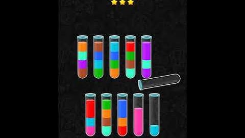 Color Water Sort 3D level 46 | Gameplay Mobile Games