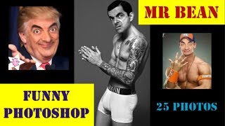 Mr Bean Photoshop Collection - 25 Funny Photos