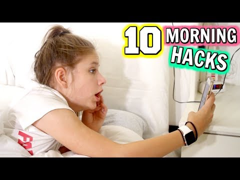 10 BEST MORNING EVER life hacks! Morning Routine Ideas for Back to School