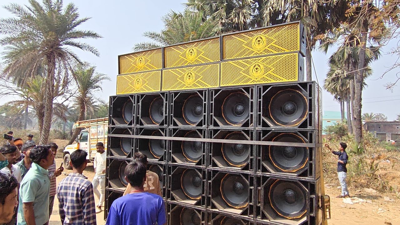 DJ Sarzen 22 February Sound Testing Single Monster Bass  😱😱😱