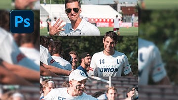 Overlapping Photo Layout | Photoshop Tutorial