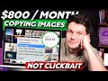 Earn 800 month for free  copy  pasting images really works