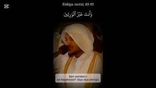 Enbiya suresi | Ayet : 83-92 #kuran #quran