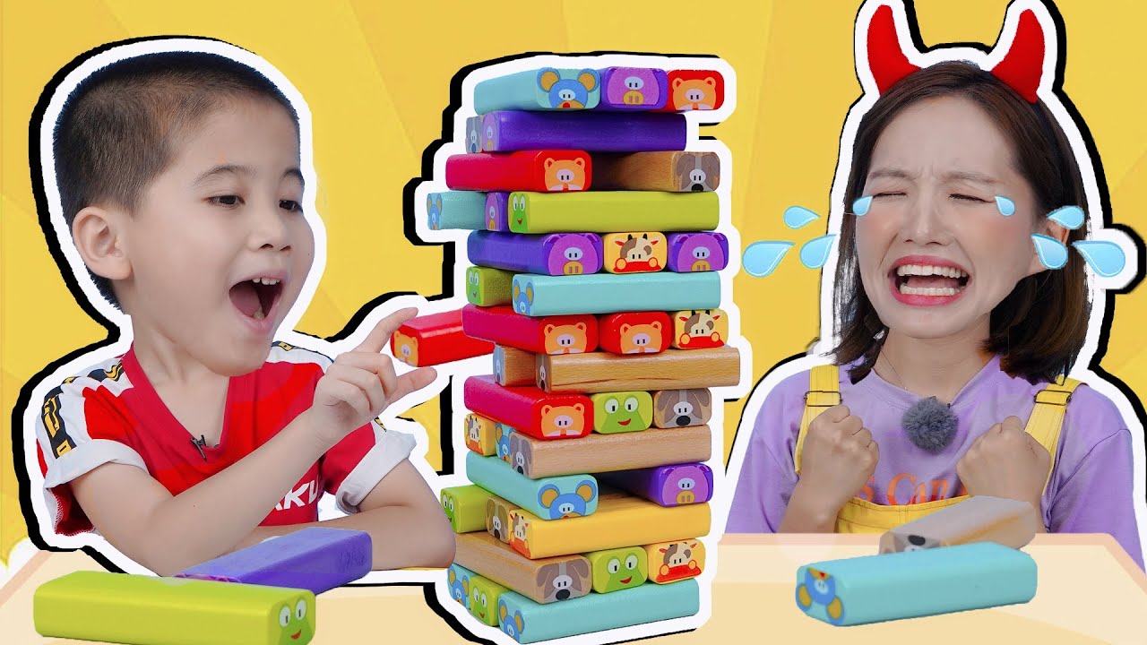 親子游戲：危險！晶晶姐姐和小朋友的PK開始啦！猜猜誰是冠軍？