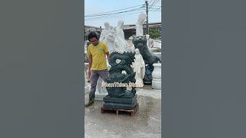 Tượng Rồng Phong Thuỷ bằng đá xanh Ấn Độ