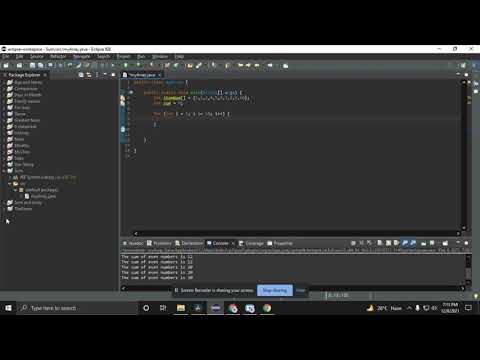 Java Even numbers