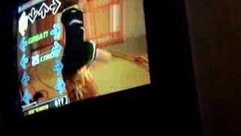 Me playing DDR #2