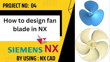 Fan blade Design by using NX #nxcad #caddesign