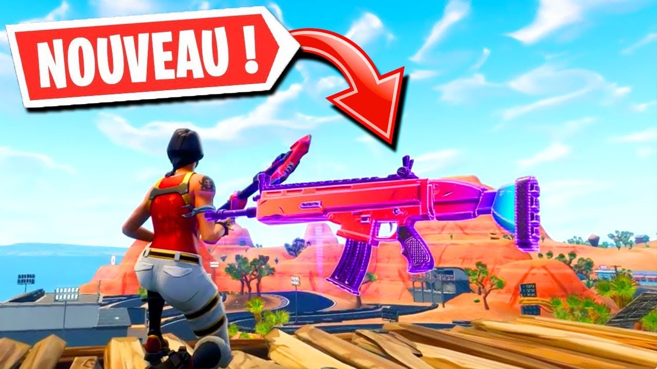 COMMENT AVOIR LA SCAR MULTICOLORE SUR FORTNITE BATTLE ROYALE ! - YouTube