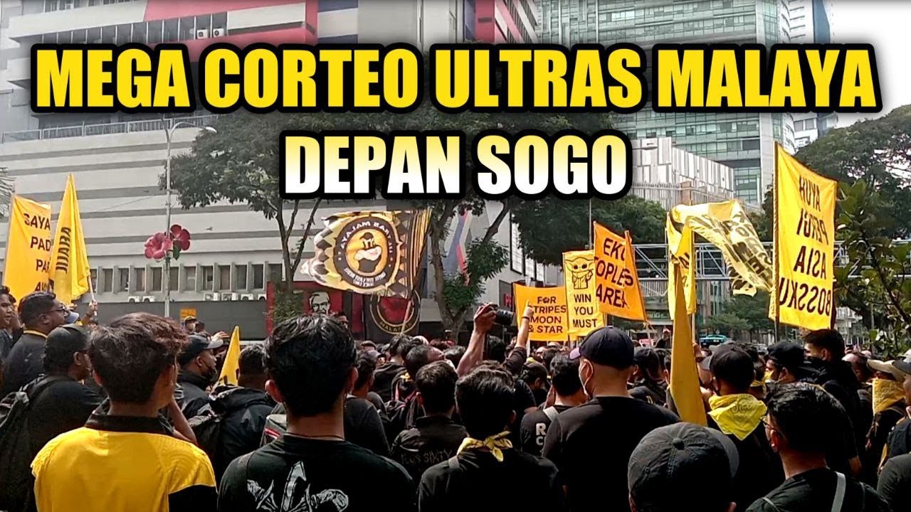 MEGA CORTEO ULTRAS DEPAN SOGO 2022 | 14 NEGERI BERSATU DI BAWAH SATU PANJI | EKOR HARIMAU SEJATI