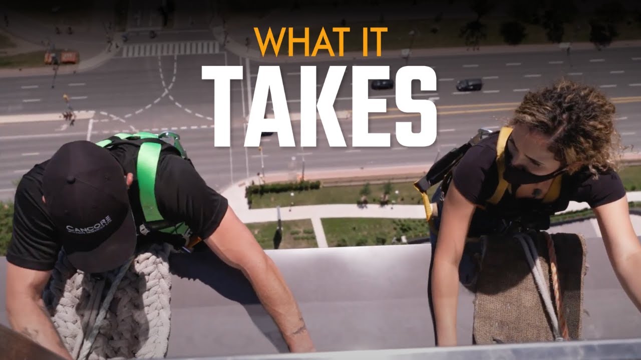 Страх высоты? 30 историй о кресле боцмана | Как стать мойщиком окон на высотном здании