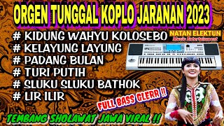 ORGEN TUNGGAL KOPLO JARANAN | COVER NATAN ELEKTUNE❗Kidung wahyu kolosebo, kelayung layung, Lir ilir