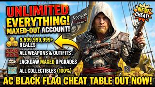🏴‍☠️AC BLACK FLAG RESYNCED ULTIMATE CHEAT TABLE! (UNLIMITED Reales, MAX EVERYTHING!) screenshot 5