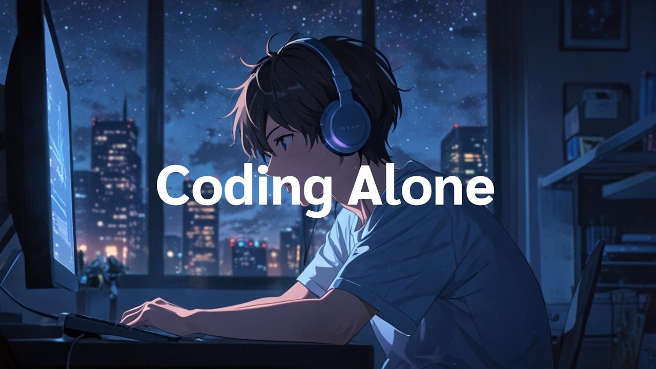 Coding Alone - Chillstep Music for Late Night Focus