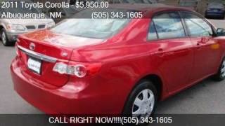 2011 Toyota Corolla LE 4dr Sedan 4A for sale in Albuquerque,