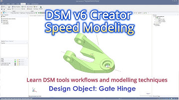DesignSpark Toolbox – Speed Modelling Exercise 3 (Gate hinge) for DesignSpark Mechanical
