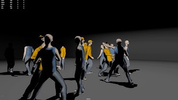 Fight (Golaem Crowd R&D)