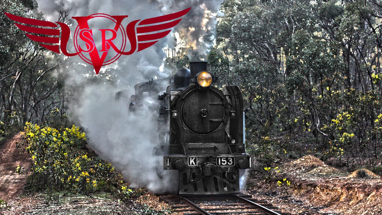 Steam Train In The Wet w/ K153 Steam Trains Australia YouTube