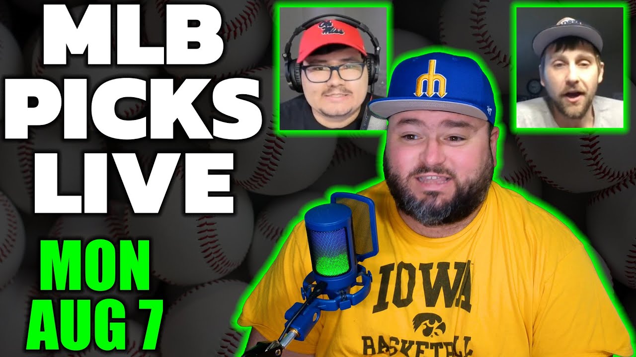 MLB Picks and Predictions Monday August 7th Kyle Kirms The Sauce Network