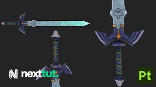 Master Sword Stylized Textures! Substance Painter Tips and Tricks