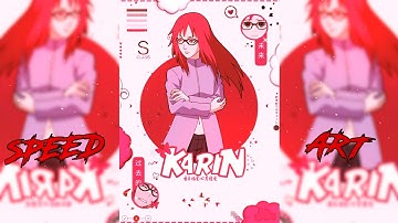 Speed Art Profile Naruto/@Karin/Ps Touch Android #3