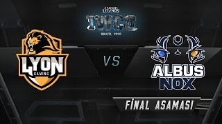 Lyon Gaming Vs Albus Nox Luna 4. Maç 2016 Iwcq Final Aşaması