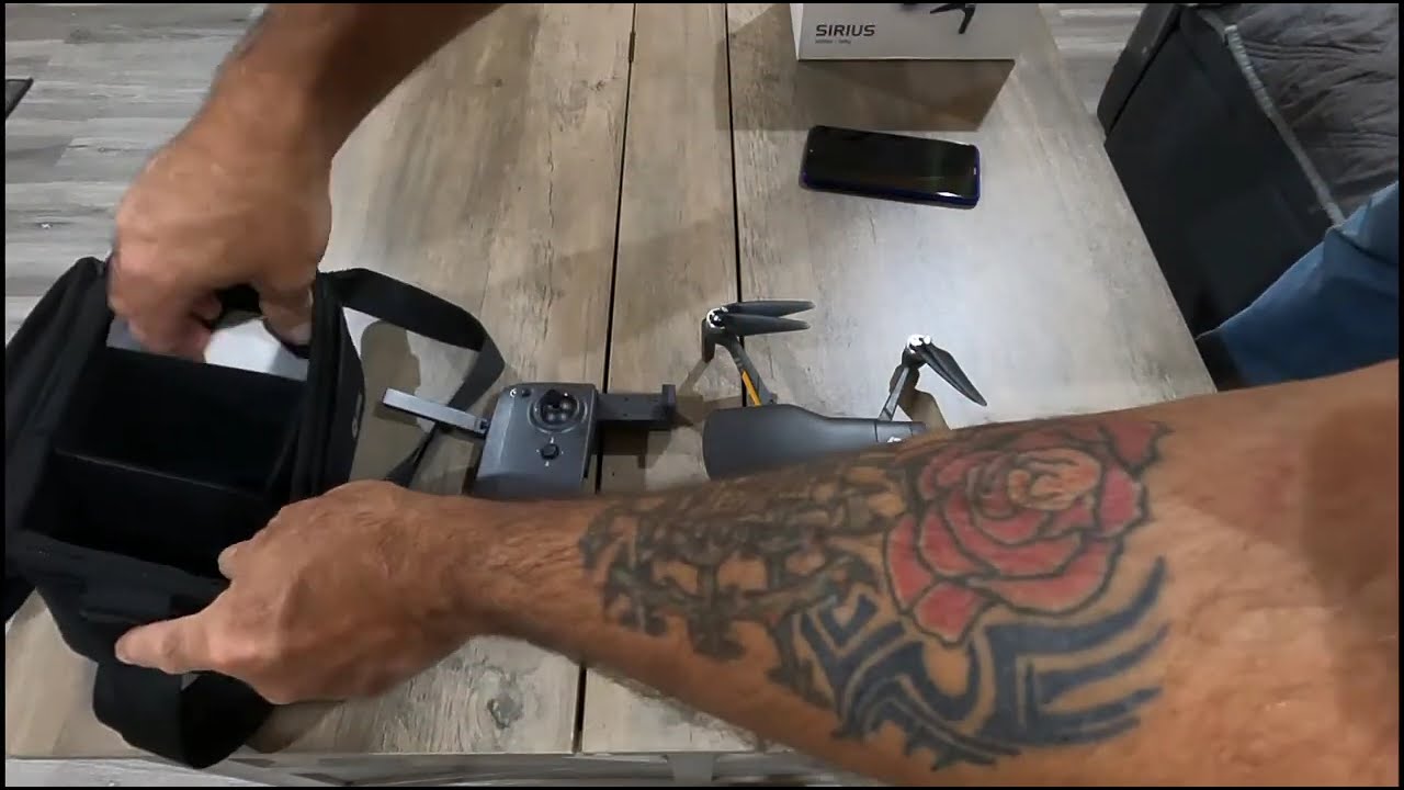 how to setup your hs900 holy stone camera drone