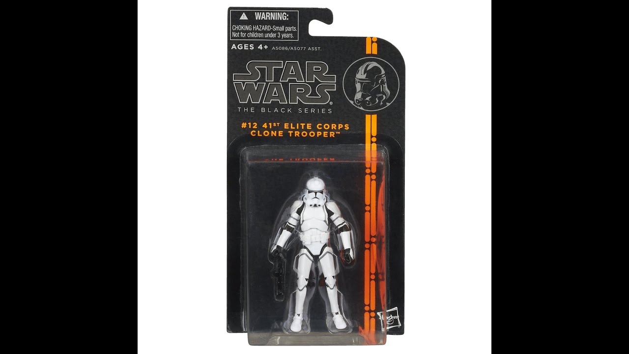 Star Wars The Black Series 3.75 Inch 41st Elite Corps Clone