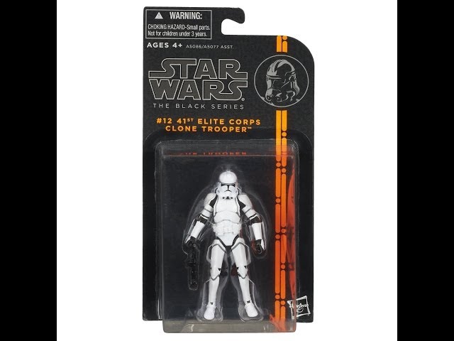 Star Wars The Black Series 3.75 Inch 41st Elite Corps Clone