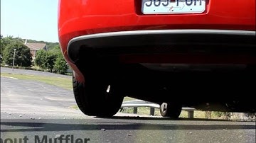 Cobalt ss 2.4 with/without muffler