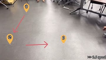 UWB Positioning Demo - Indoor Autonomous Driving