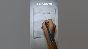 Square trick #mathstricks #mathshorts #mathematics #maths #shorts #shortsvideo #shortsfeed