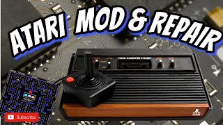 Will a Cleancomp Video Mod Transform This Faulty Atari 2600?