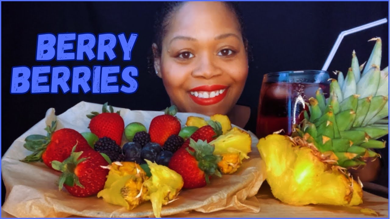 BERRRRIES! | Fruit ASMR Mukbang Eating Show | Ep. 80