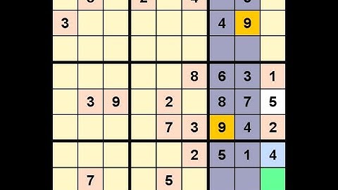 How to Solve Los Angeles Times Sudoku Expert September 18, 2022