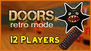 We Beat Doors: Retro Mode with 12 Players ALIVE (No Revives)