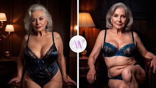 Choose Me | Natural Old Women Over 60 🌹 Attractively Dressed Сlassy  35