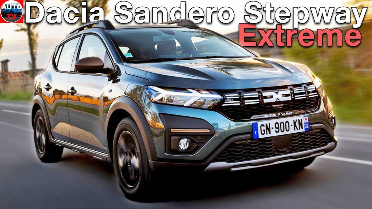 NEW 2023 Dacia Sandero Stepway Extreme - Visual REVIEW, Driving, Exterior,  Interior 