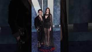 Sophie Turner & Joe Jonas = Mom and Dad ❤️ #shorts #oscars