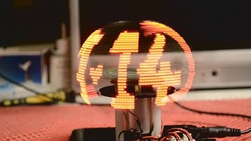 Spherical Rotating LED Kit POV