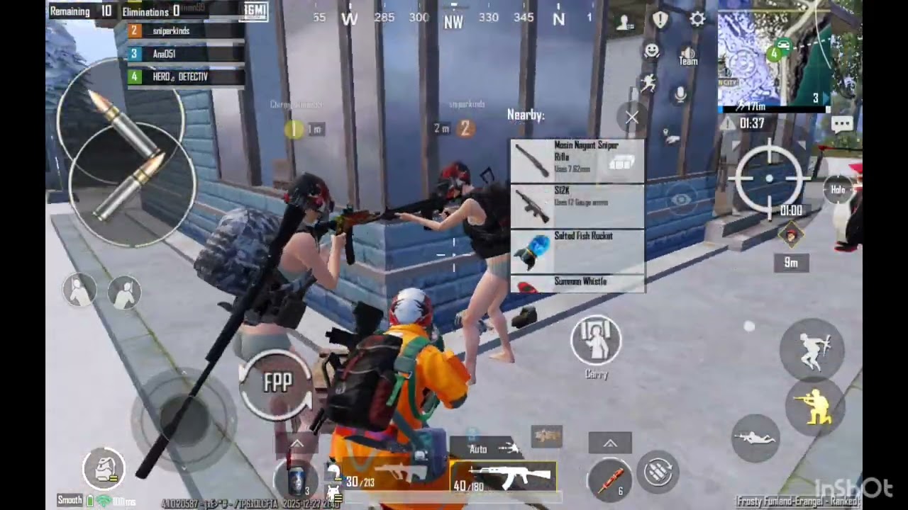 BGMI Gameplay Hindi | 1v4 Clutch 😱 | Rush + Pro Tactics