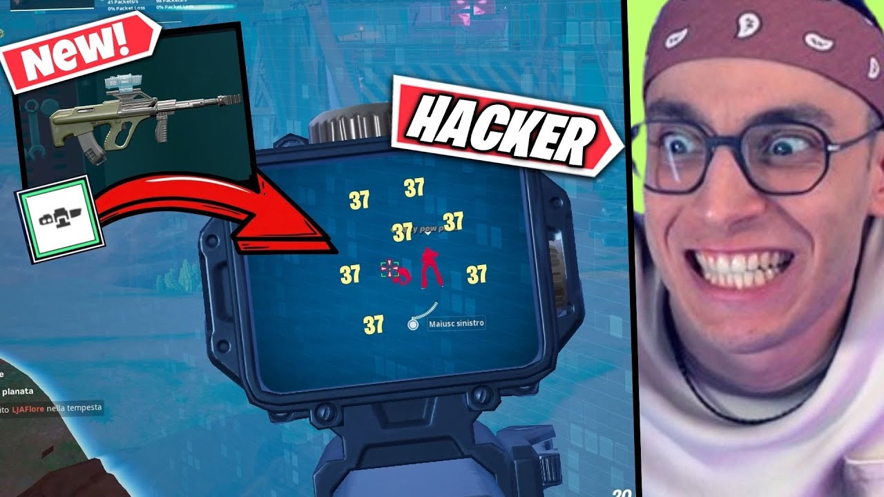 SE USATE QUESTO MIRINO DIVENTATE DEGLI HACKER DI FORTNITE STAGIONE MARVEL
