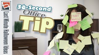 Last Minute Halloween Costumes | NBF 30 Second Office Tip