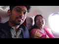 My Moms first flight/ India