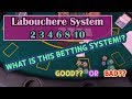 Labouchere Betting System applied in blackjack!! Is this betting strategy GOOD?? OR BAD??